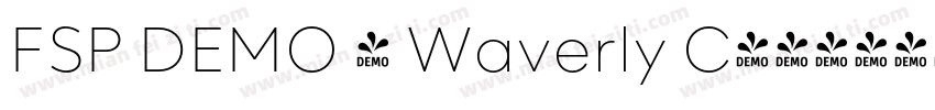 FSP DEMO - Waverly C字体转换